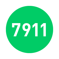 7911